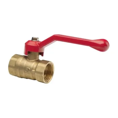 Купить Кран шаровой 1/2" ВР-ВР рукоят флажк Aqualink в интернет-магазине Akvilon.kz