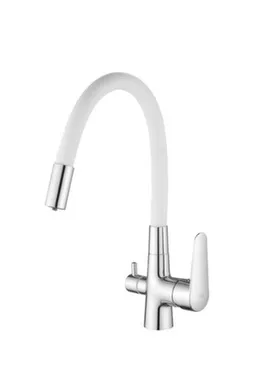 Купить Смеситель для кухни с высоким гибким изливом и подключением к фильтру, Esko в интернет-магазине Akvilon.kz