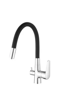 Купить Смеситель для кухни с высоким гибким изливоми подключением к фильтру, Esko в интернет-магазине Akvilon.kz