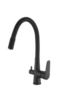 Купить Смеситель для кухни с высоким гибким изливом и подключением к фильтру, Esko в интернет-магазине Akvilon.kz