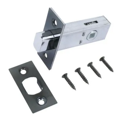 Купить Задвижка врезная, Аллюр Черный никель в интернет-магазине Akvilon.kz