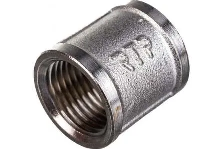 Купить Муфта резьбовая 1/2" ВР-ВР, РТП в интернет-магазине Akvilon.kz