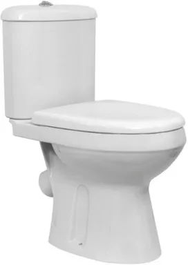 Купить Унитаз Лорена Эконом, белый, Оскольская керамика в интернет-магазине Akvilon.kz