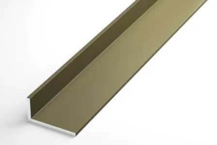 Купить Уголок разностор. 30x15x2x1000 мм бронза,Лука в интернет-магазине Akvilon.kz