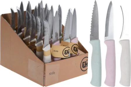 Купить Нож кухонный, нержавеющая сталь, длина 19,5см,Koopman в интернет-магазине Akvilon.kz