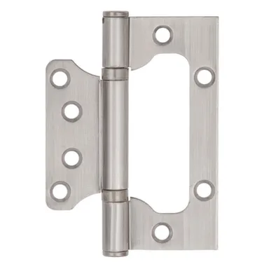 Купить Петля универсальная без врезки №100/2В-SN мат.никель, Ajax в интернет-магазине Akvilon.kz