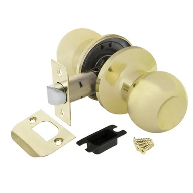 Купить Ручка-защелка межкомнатная 6082 без фиксатора Ajax Золото в интернет-магазине Akvilon.kz