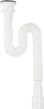 Купить Сифон гофрированный 1 1/4"х40/50мм удлиненный, Aquant в интернет-магазине Akvilon.kz