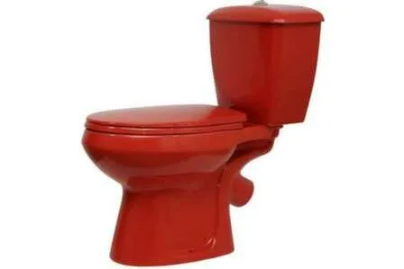 Купить Унитаз Элисса Комбо, красный, Оскольская керамика в интернет-магазине Akvilon.kz