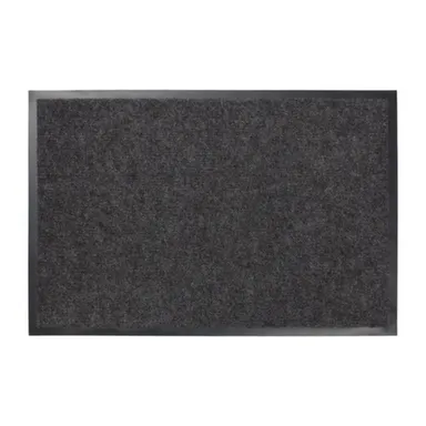 Купить Коврик влаговпитывающий, ребристый “TRIP” серый 60x90 см "VORTEX" в интернет-магазине Akvilon.kz