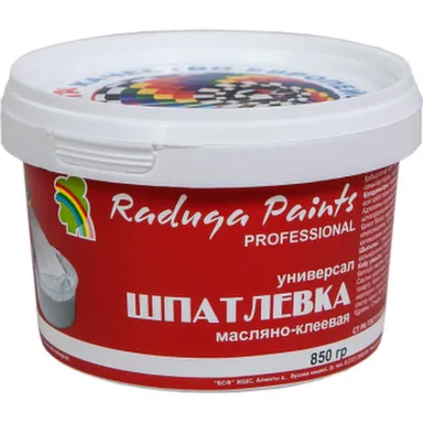 Купить Шпатлевка Радуга масляно-клеевая универсал 850 г в интернет-магазине Akvilon.kz