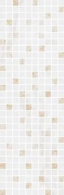 Купить Вставка Астория мозаика белый 25x75 см, Кerama Мarazzi в интернет-магазине Akvilon.kz