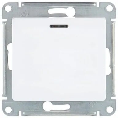 Купить Переключатель встраиваемый Schneider Electric 1 клавиша подсветка в интернет-магазине Akvilon.kz