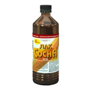 Купить Лак ХВ-784 быстросохнущий универсальный сосна 0,5 л в интернет-магазине Akvilon.kz