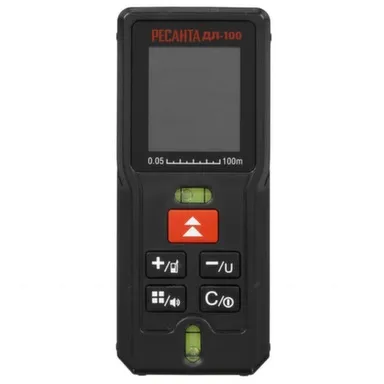 Купить Лазерный дальномер ДЛ-100, Ресанта в интернет-магазине Akvilon.kz