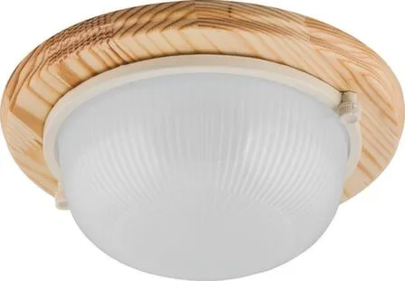 Купить Светильник настенно-потолочный 1x60Вт E27 IP54 круг Feron в интернет-магазине Akvilon.kz