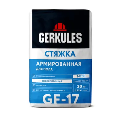 Стяжка для пола GF-17 армированная 25 кг, Germix в интернет-магазине Akvilon.kz Стяжка для пола GF-17 армированная 25 кг, Germix в интернет-магазине Akvilon.kz