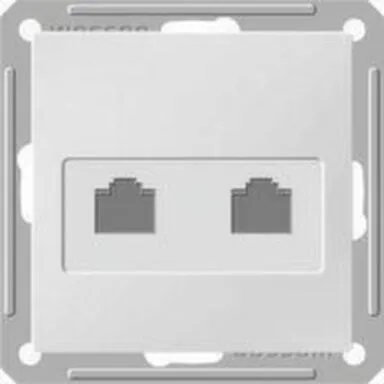 Купить Розетка телефонная двойная Schneider Electric в интернет-магазине Akvilon.kz