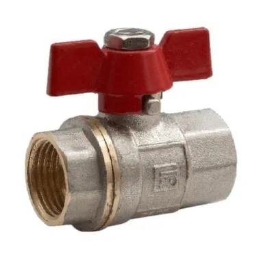 Купить Кран шаровой 1/2" ВР-ВР рукоятка бабочка, Fado Modern в интернет-магазине Akvilon.kz