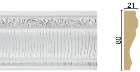 Купить Багет 80x21x2400мм Лайт в интернет-магазине Akvilon.kz