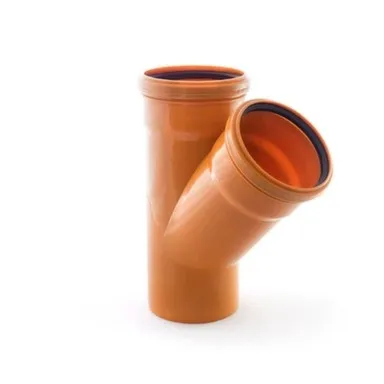 Купить Тройник косой для наружней канализации d 110 мм, РТП в интернет-магазине Akvilon.kz