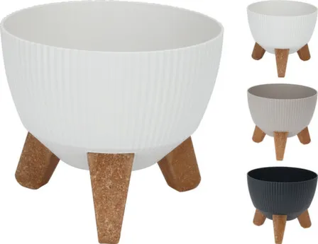 Купить Кашпо для цветов на ножках 19x16,5см, Koopman в интернет-магазине Akvilon.kz