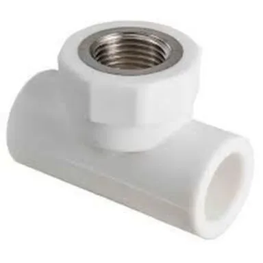 Купить Тройник полипропиленовый с переходом на ВР 20x3/4" х 20 белый в интернет-магазине Akvilon.kz