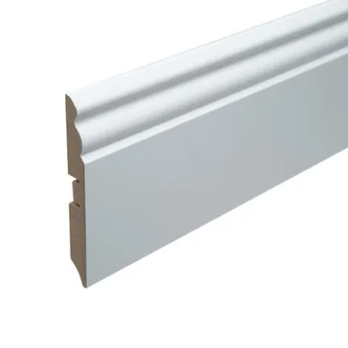 Купить Плинтус МДФ 100x12x2400мм Durowood белый 100 Белый в интернет-магазине Akvilon.kz
