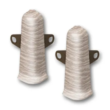 Купить Уголок наружный для плинтуса 229 Дуб латте 2 шт, Deconika в интернет-магазине Akvilon.kz