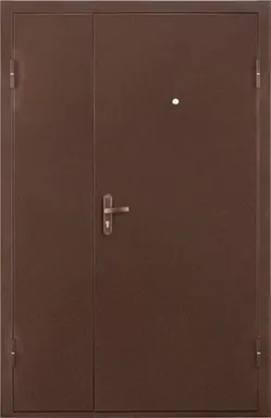 Купить Металлическая дверь «Квартет» металл/металл, 1250 × 2050 мм, антик медь, правая в интернет-магазине Akvilon.kz