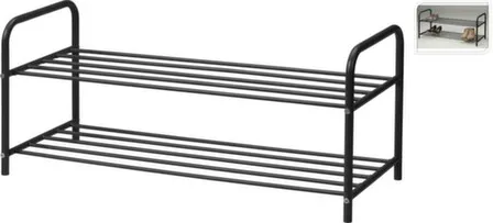 Купить Стеллаж для обуви, две полки 91x35x38,5 см, Koopman в интернет-магазине Akvilon.kz