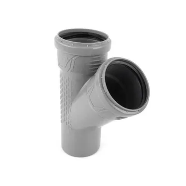 Купить Тройник косой для внутренней канализации d 75 мм, РТП в интернет-магазине Akvilon.kz Купить Тройник косой для внутренней канализации d 75 мм, РТП в интернет-магазине Akvilon.kz