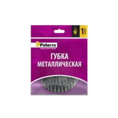 Купить Губка металлическая,Paterra в интернет-магазине Akvilon.kz