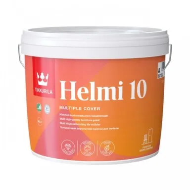 Купить Краска для мебели HELMI 10, база А, матовая, 0,9 л, Tikkurila. в интернет-магазине Akvilon.kz