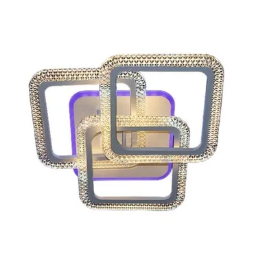 Купить Люстра светодиодная Галактика 60 Вт ф410x410x150 белый RGB в интернет-магазине Akvilon.kz