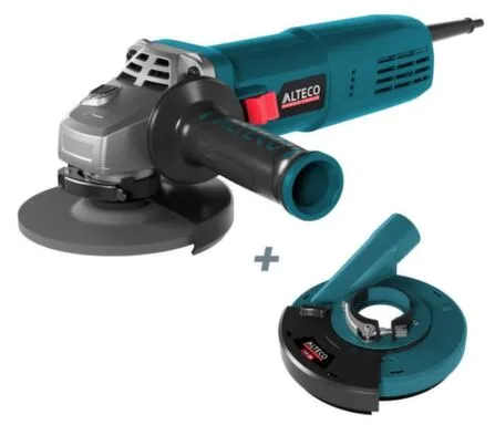 Купить Угловая шлифмашина 125 мм, 1400 Вт, + кожух, Alteco в интернет-магазине Akvilon.kz