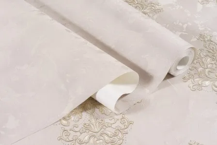 Купить Обои виниловые на флизелиновой основе Амалия, база, коричневый, 1,06x10 м, Domingo в интернет-магазине Akvilon.kz