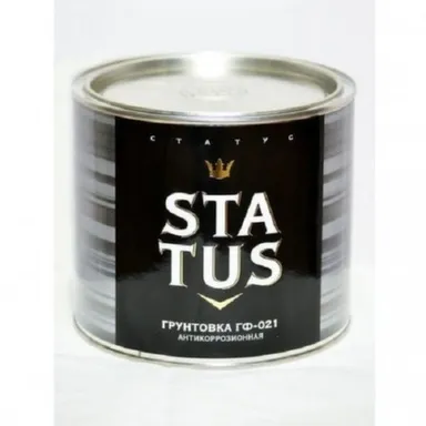 Купить Грунт ГФ-021 серая, 0,8 кг, Status в интернет-магазине Akvilon.kz