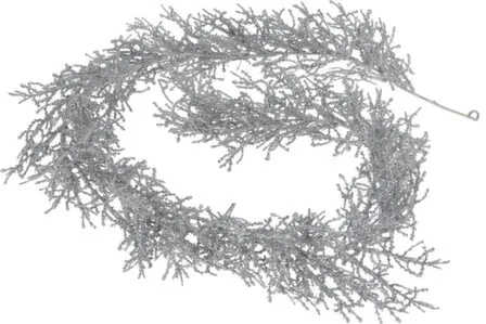 Купить Гирлянда декоративная неэлектрическая, серебро, длина 150 см, Koopman в интернет-магазине Akvilon.kz