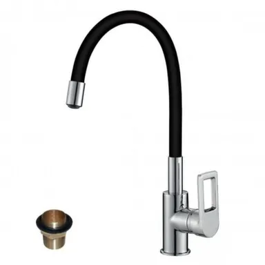 Купить Смеситель для кухни с высоким гибким изливом, Rossinka в интернет-магазине Akvilon.kz