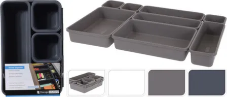 Купить Контейнер для хранения мелочей, набор 8 шт, Koopman в интернет-магазине Akvilon.kz