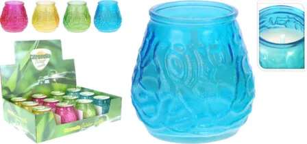 Купить Свеча залитая в банку, 9x9,8 см, в ассортименте, Koopman в интернет-магазине Akvilon.kz