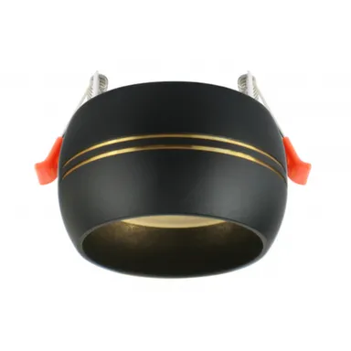 Купить Светильник GX53 накладной черный/золото Эра в интернет-магазине Akvilon.kz