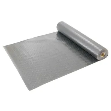 Купить Коврик-дорожка Пятачки противоскользящий серый 0,9x12 м,SunStep в интернет-магазине Akvilon.kz