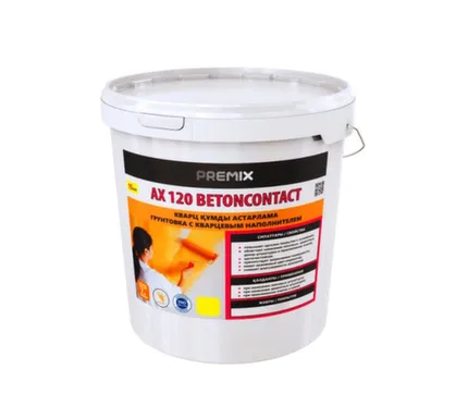 Грунтовка АХ120 Бетонконтакт 10 кг, Premix в интернет-магазине Akvilon.kz