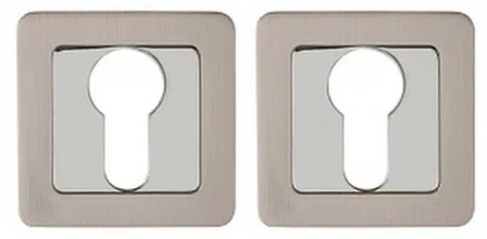 Купить Накладка под цилиндр QR Punto Матовый никель в интернет-магазине Akvilon.kz