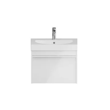 Купить Тумба подвесная Modula, 1+1 ящик, белая, с умывальником Buongiorno 60 см, Кerama Marazzi в интернет-магазине Akvilon.kz