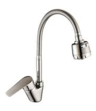 Купить Смеситель для кухни с высоким гибким изливом, Rossinka в интернет-магазине Akvilon.kz