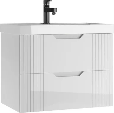 Купить Тумба подвесная Garden В2 Белый с умывальником UNIT 70 см, ДОМИНО в интернет-магазине Akvilon.kz