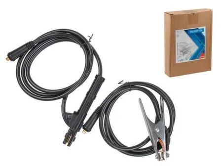 Купить Комплект сварочный для MMA, до 200 А, 2 + 2 м, Solaris в интернет-магазине Akvilon.kz